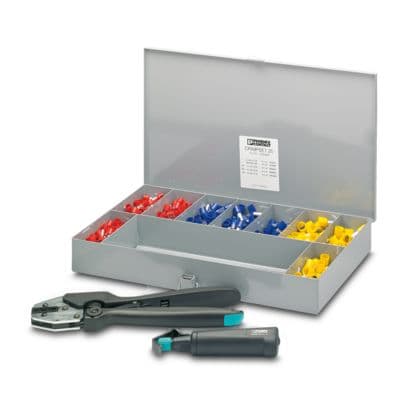 PHOENIX CONTACT - CRIMPSET 25 CASSETTA CON PUNTALINI