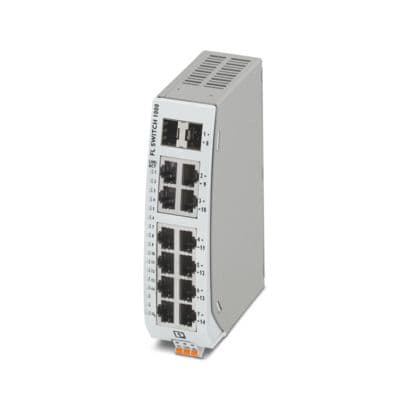 PHOENIX CONTACT - FL SWITCH 1012NT-2SFP SWITCH UNMANAGED