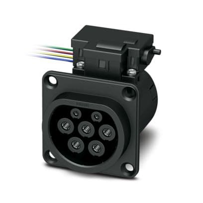 PHOENIX CONTACT - EV-T2M3SO12-4P-B-EM SOCKET T2 12V 4P BAS
