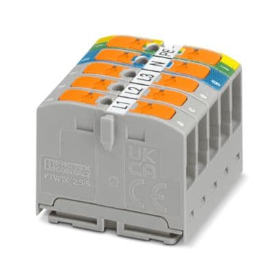 PHOENIX CONTACT - PTVFIX 2,5-3L/N/GNYE BLOCCO ALIMENT.
