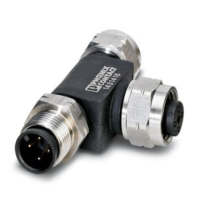 PHOENIX CONTACT - SAC-5P-M12T/2XM12 FF VA DISTRIBUTORE A T