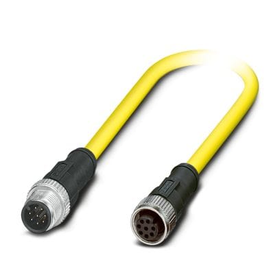 PHOENIX CONTACT - SAC-8P-M12MS/ 0,5-542/M12FS BK CAVO SEN/