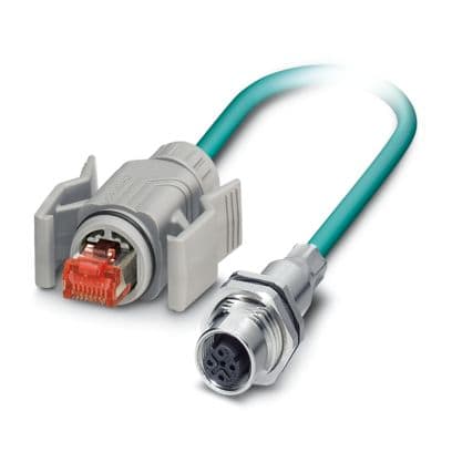 PHOENIX CONTACT - VS-M12FSBP-IP67-93E-LI/2,0 CAVO ETHERNET