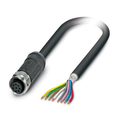 PHOENIX CONTACT - SAC-8P- 2,0-28X/M12FS SH OD CAVO SENS/AT