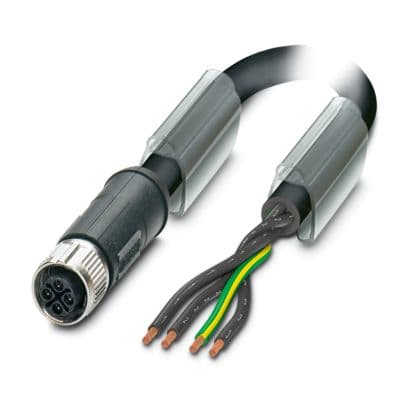 PHOENIX CONTACT - SAC-4P- 1,0-PUR/M12FSS PE CAVO SENS/ATT