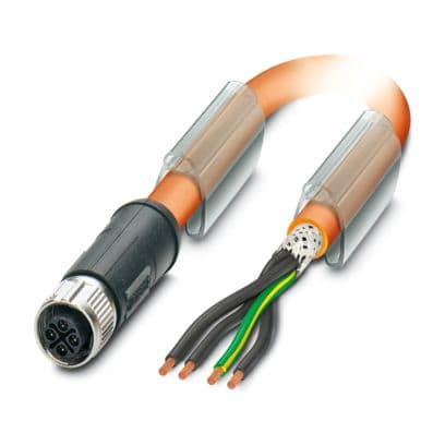 PHOENIX CONTACT - SAC-4P-15,0-PUR/M12FSS PE SH CAVO POWER