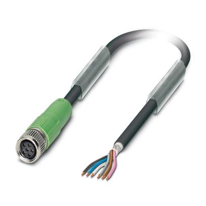 PHOENIX CONTACT - SAC-6P- 3,0-PUR/M 8FS SH CAVO SENSORE
