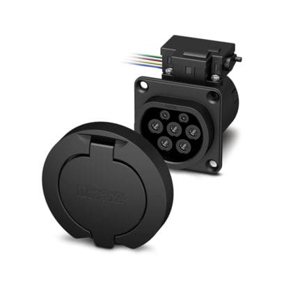 PHOENIX CONTACT - EV-T2M3SO12-4P-R-B-SET SET SOCKET T2 BAS