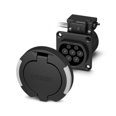 PHOENIX CONTACT - EV-T2M3SO12-4P-R-BL-SET SET SOCKET T2 BA