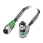 PHOENIX CONTACT - SAC-3P-M12MS/ 0,3-PUR/M12FR-2L CAVO SENS