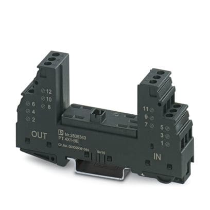 PHOENIX CONTACT - PT 4X1-BE ELEM. BASE SPD SEGNALI