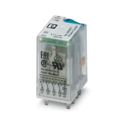 PHOENIX CONTACT - REL-IR4/LDP- 24DC/4X21 RELE INDUSTRIALE