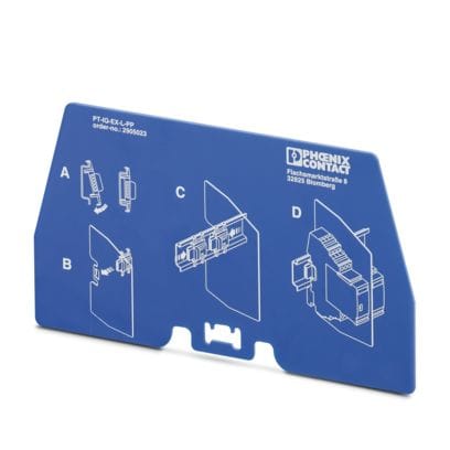 PHOENIX CONTACT - PT-IQ-EX-L-PP PIASTRA ISOLAMENTO