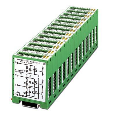 PHOENIX CONTACT - EMUG 22- 4REL/KSR-G 24/ 1AU MODULO RELE