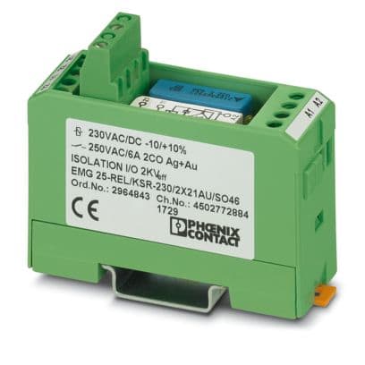 PHOENIX CONTACT - EMG 25-REL/KSR-230/2X21AU/SO46 MODULI RE