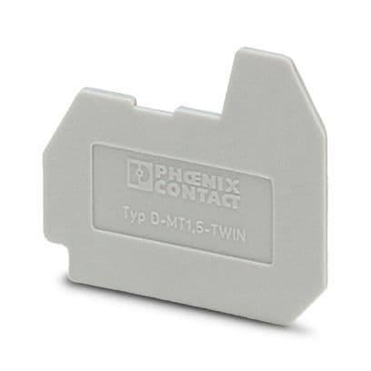 PHOENIX CONTACT - D-MT 1,5-TWIN PIASTRA TERMINALE