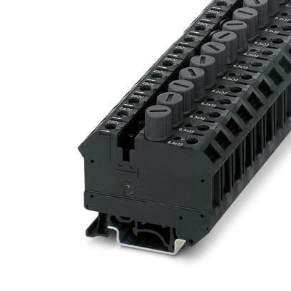 PHOENIX CONTACT - UK 10-DREHSILA 250 (6,3X32) MORS. PORTAF