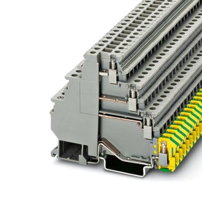 PHOENIX CONTACT - DLK 2,5-PE MORSETTO A TRE CONDUTTORI