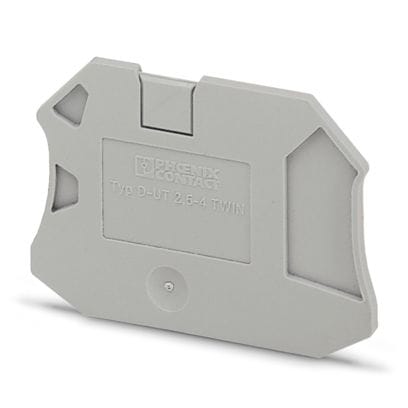 PHOENIX CONTACT - D-UT 2,5/4-TWIN PIASTRA TERMINALE