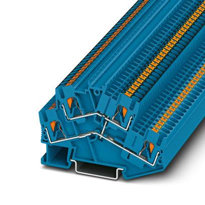 PHOENIX CONTACT - PTTBS 2,5-PV BU MORSETTO A DUE PIANI