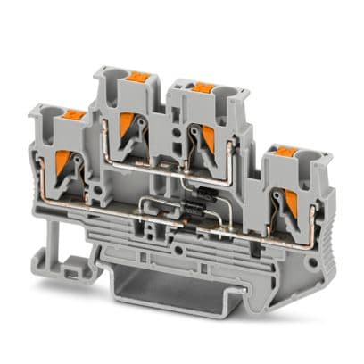 PHOENIX CONTACT - PTTB 2,5-2DIO/UR-O/UR-UL MORSETTO PUSH-I