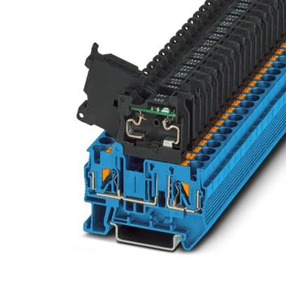 PHOENIX CONTACT - PT 4-HESILED 24 (5X20) BU/BK MORSETTO
