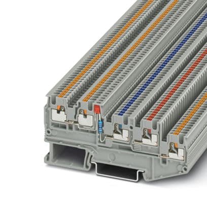 PHOENIX CONTACT - PTIO 1,5/S/4-LED 24 RD MORS. PER SEN/ATT