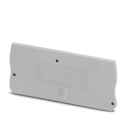 PHOENIX CONTACT - D-PTC 2,5-TWIN-MT PIASTRA TERMINALE