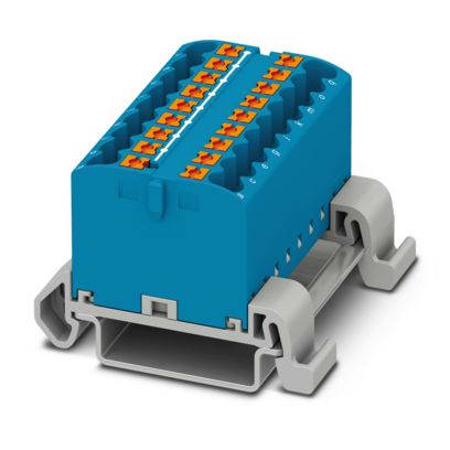 PHOENIX CONTACT - PTFIX 18X2,5-NS35A BU MORS. DI DISTRIBUZ