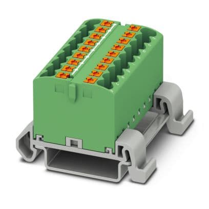 PHOENIX CONTACT - PTFIX 18X2,5-NS35A GN MORS. DI DISTRIBUZ