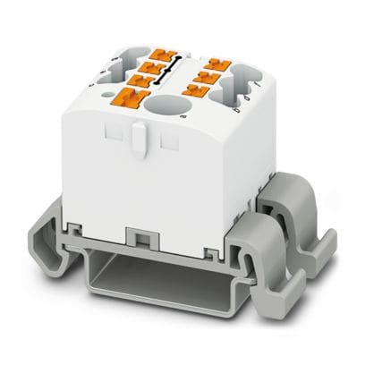 PHOENIX CONTACT - PTFIX 6/6X2,5-NS35A WH MORS. DI DISTRIBU