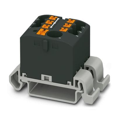 PHOENIX CONTACT - PTFIX 6/6X2,5-NS35A BK MORS. DI DISTRIBU