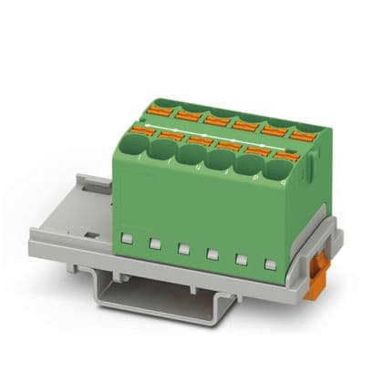 PHOENIX CONTACT - PTFIX 12X4-NS35 GN MORSETTO DISTRIBUZION