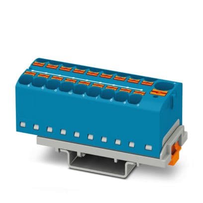 PHOENIX CONTACT - PTFIX 10/18X4-NS35 BU MORSETTO DISTRIBUZ