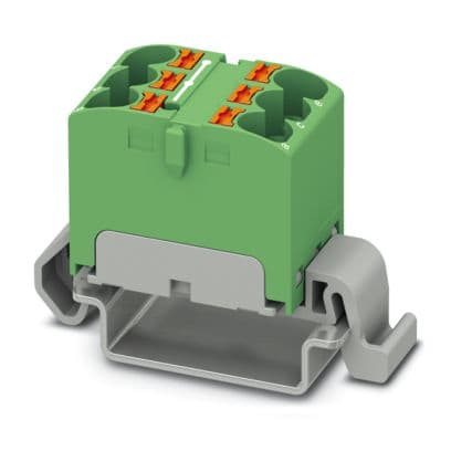 PHOENIX CONTACT - PTFIX 6X4-NS35A GN MORSETTO DISTRIBUZION