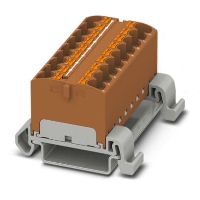PHOENIX CONTACT - PTFIX 18X4-NS35A BN MORSETTO DISTRIBUZIO