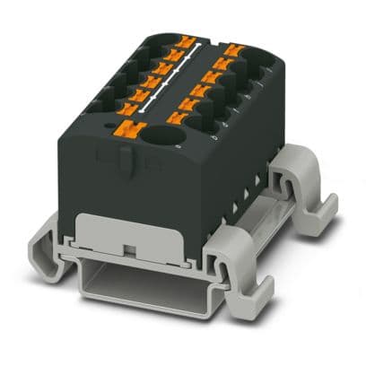 PHOENIX CONTACT - PTFIX 10/12X4-NS35A BK MORSETTO DISTRIBU