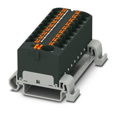 PHOENIX CONTACT - PTFIX 10/18X4-NS35A BK MORSETTO DISTRIBU
