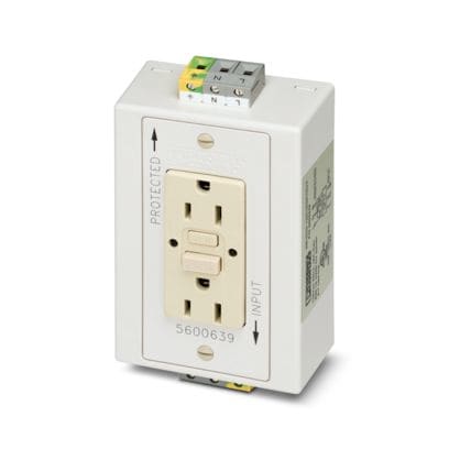 PHOENIX CONTACT - EM-DUO 120/15/GFI/AUX PRESA DOPPIA