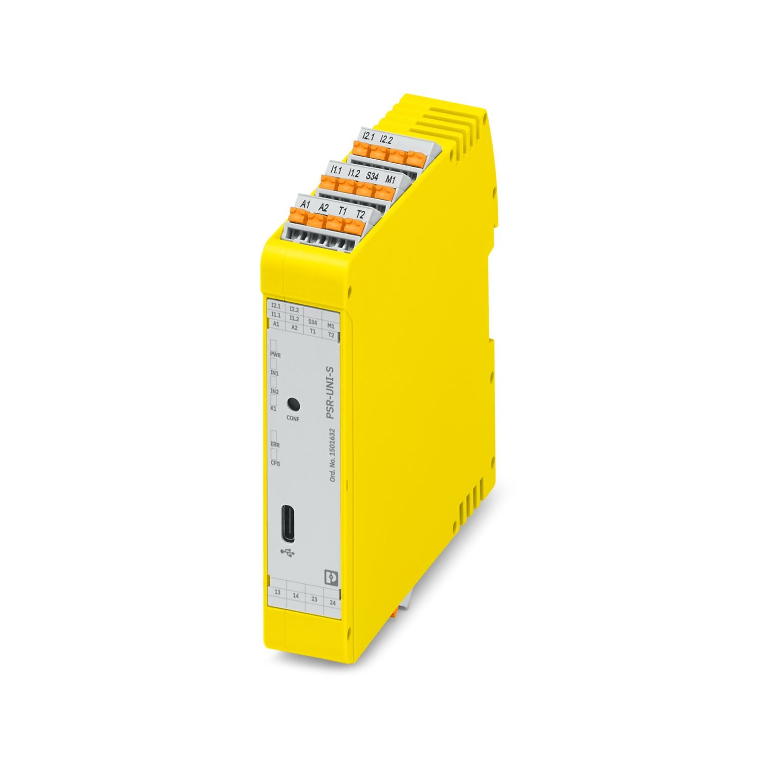 PHOENIX CONTACT - PSR-UNI-S-1X2NO-1DO-24DC-PI - MOD SICUR