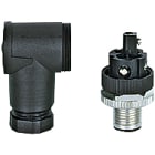 PILZ - CONNETTORE M12, ANG., M.,5P, (PER PDP- X