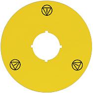 PILZ - PIT ES BACKPLATE SYMBOL 400334