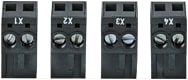 PILZ - SET MORSETTI A VITE X 12,5 MM