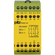 PILZ - PNOZ X3 24AC/DC 3NA+1NC+1PNP