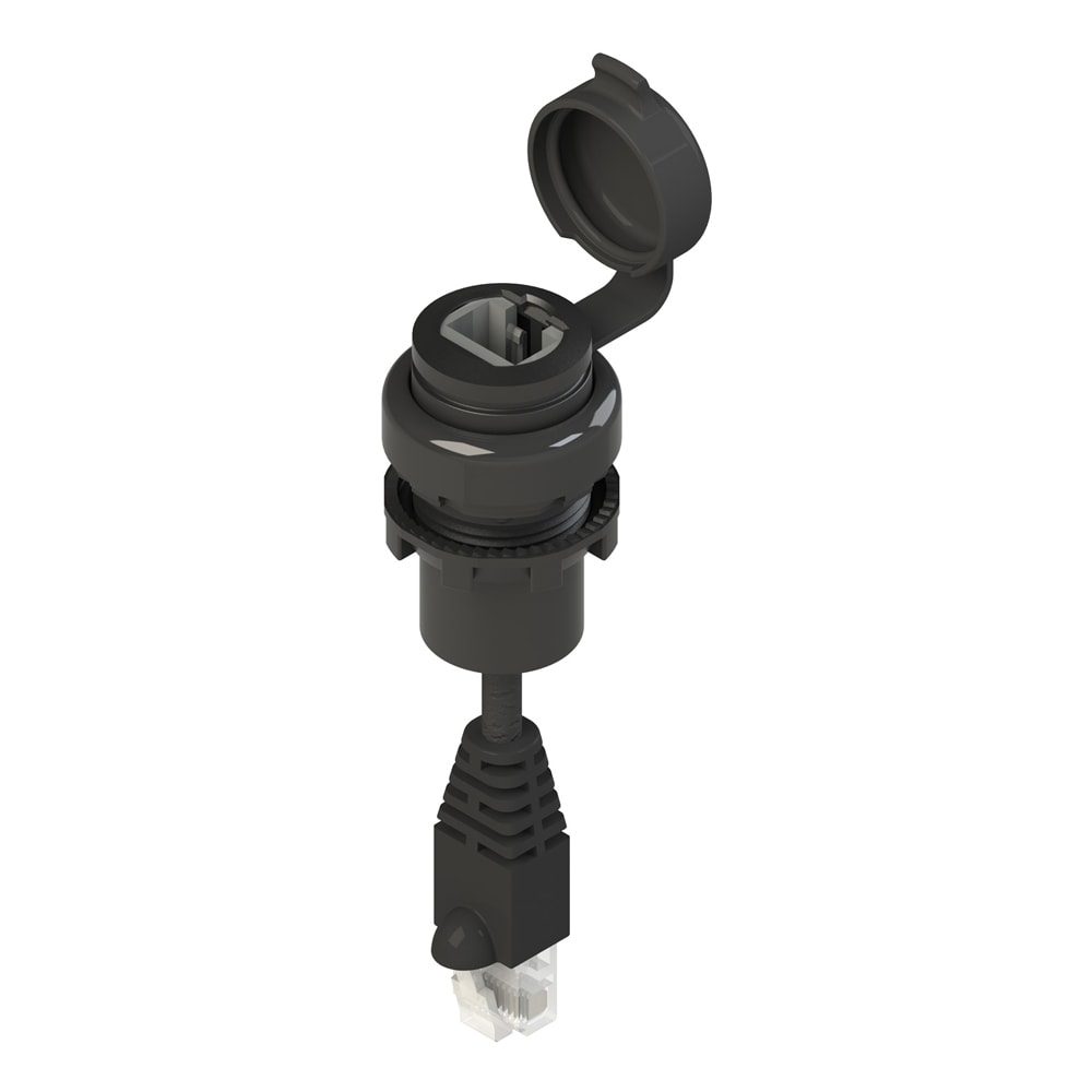 PIZZATO ELETTRICA - Presa RJ45 serie EROUND