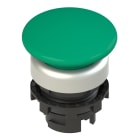 PIZZATO ELETTRICA - Pulsante ad impulso a fungo verde