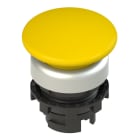 PIZZATO ELETTRICA - Pulsante ad impulso a fungo giallo E2 2PU2F5490
