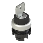 PIZZATO ELETTRICA - Selettore a chiave a 3 posizioni nero senza marcatura E2 2SC3GCE19AA