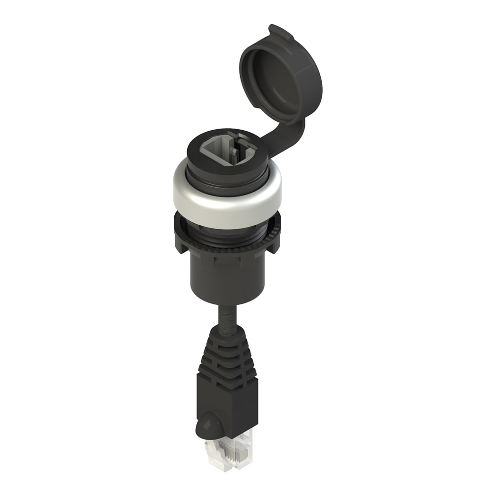 PIZZATO ELETTRICA - Presa RJ45 serie EROUND