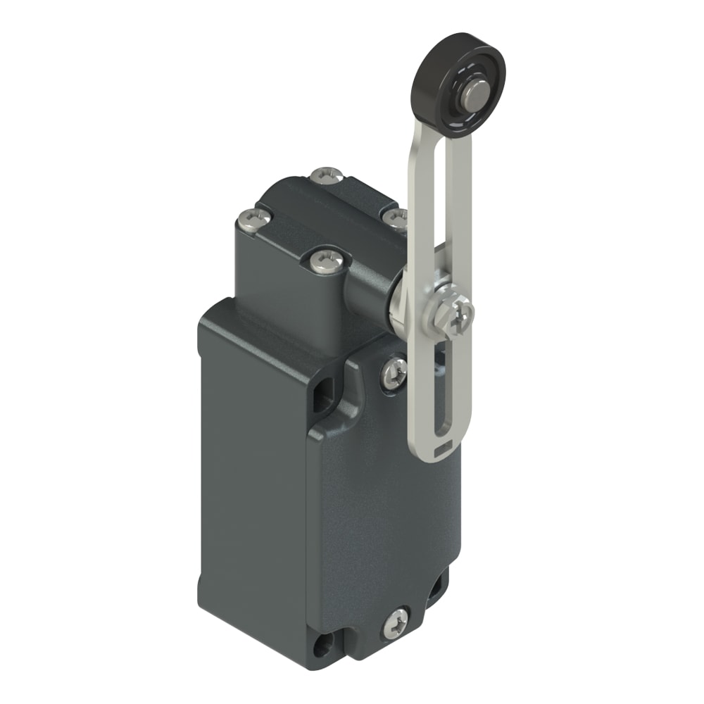 PIZZATO ELETTRICA - Interruttore di posizione a leva girevole con rotella regolabile FD 535-M2V9